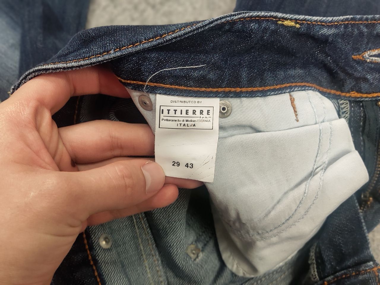 Just Cavalli Vintage 90's Just Cavalli Faded Denim Logo Jeans Y2K Style Size US 30 / EU 46 - 19 Thumbnail