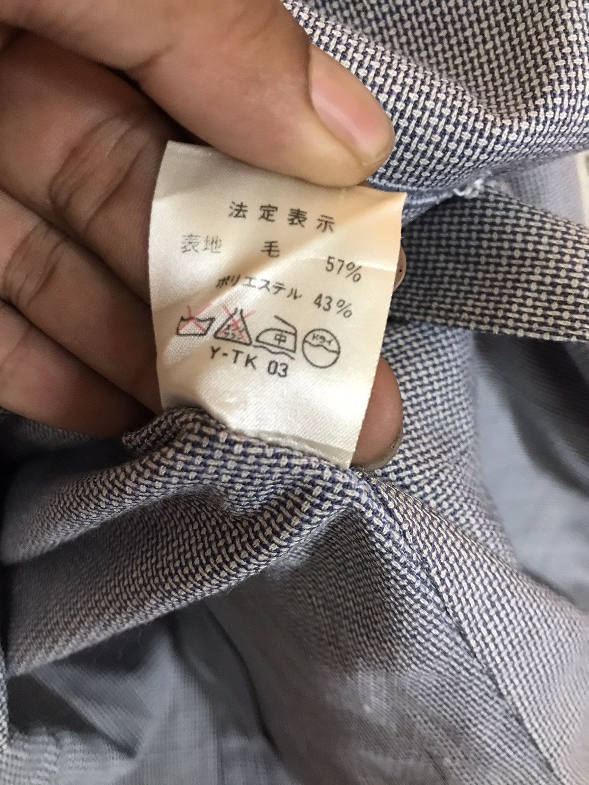 Christian Dior Monsieur × Vintage ‼️VINTAGE CHRISTIAN DIOR BLAZER BIG BUTTON NICE DESIGN‼️ Size M / US 6-8 / IT 42-44 - 7 Thumbnail