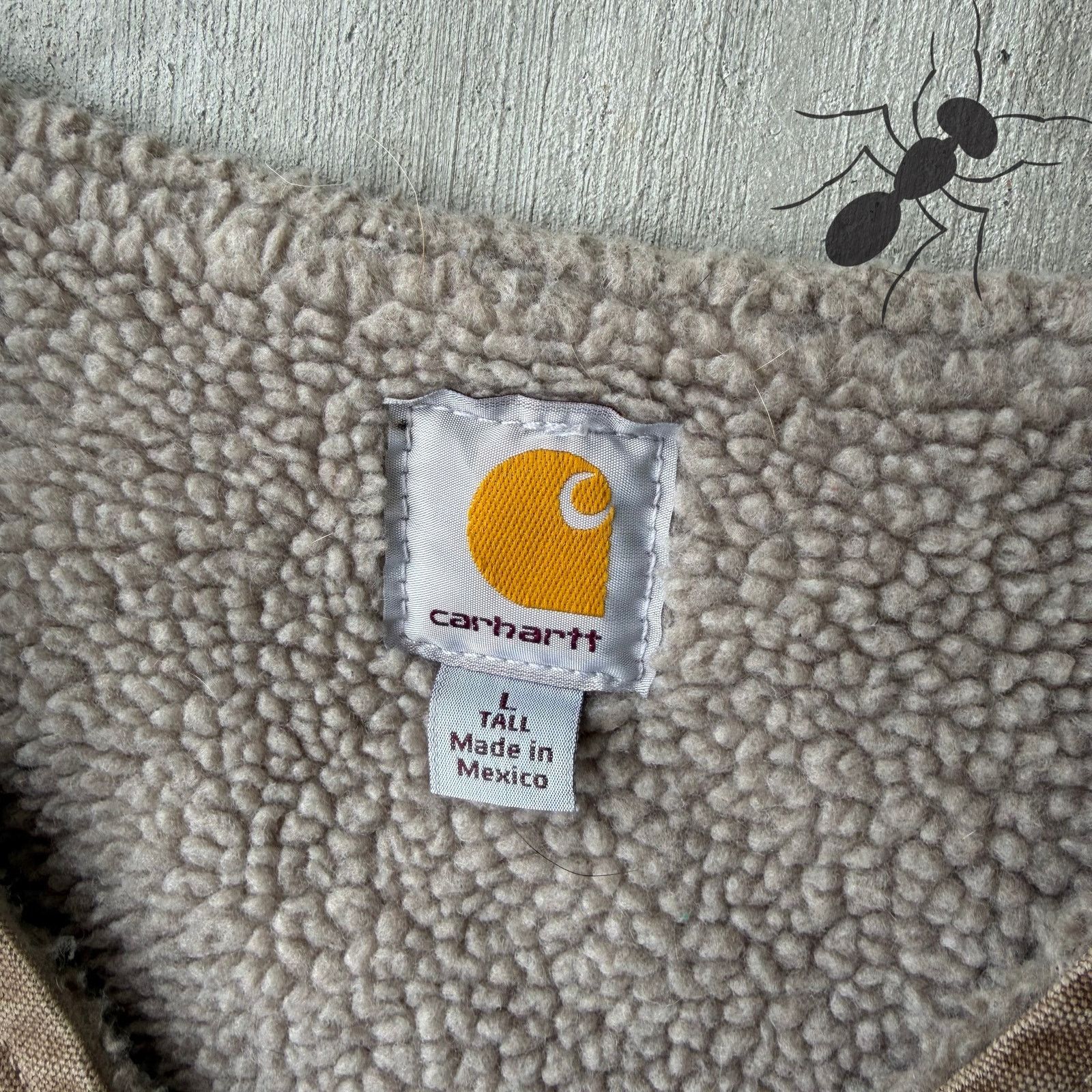 Carhartt × Vintage Carhartt V26 FRB sherpa lined brown work wear vest Size US L / EU 52-54 / 3 - 5 Thumbnail