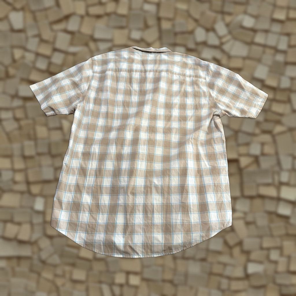 Croft & Barrow Croft & Barrow Shirt Mens Large Plaid Short Sleeve Button-Down Multicolor Cotton Summer Casual Womens? Size US L / EU 52-54 / 3 - 1 Thumbnail