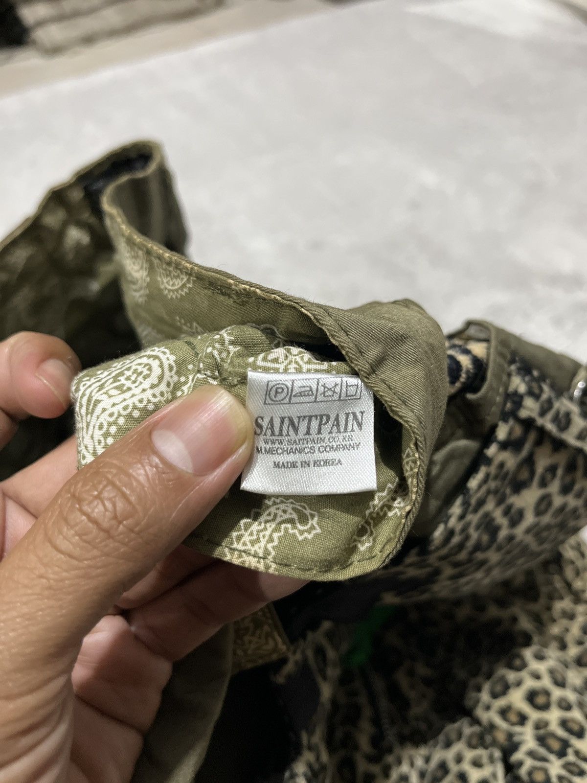 Japanese Brand Saintpain Leopart double waist zipper Size US 34 / EU 50 - 10 Thumbnail