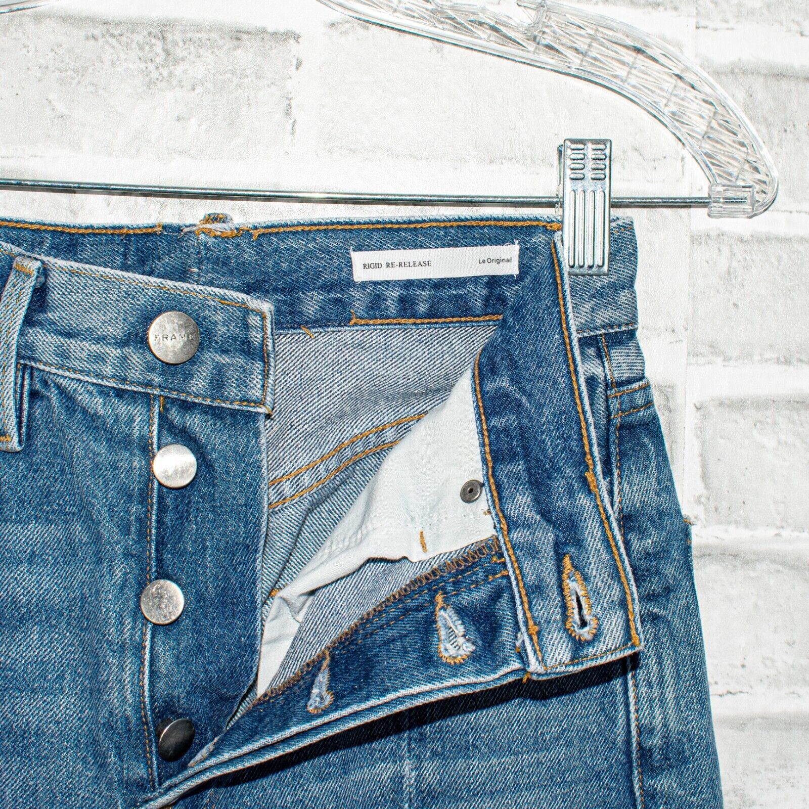 Frame FRAME Rigid Re-release Le Original Jeans Front Split Boot Size 24" / US 00 / IT 34 - 2 Thumbnail
