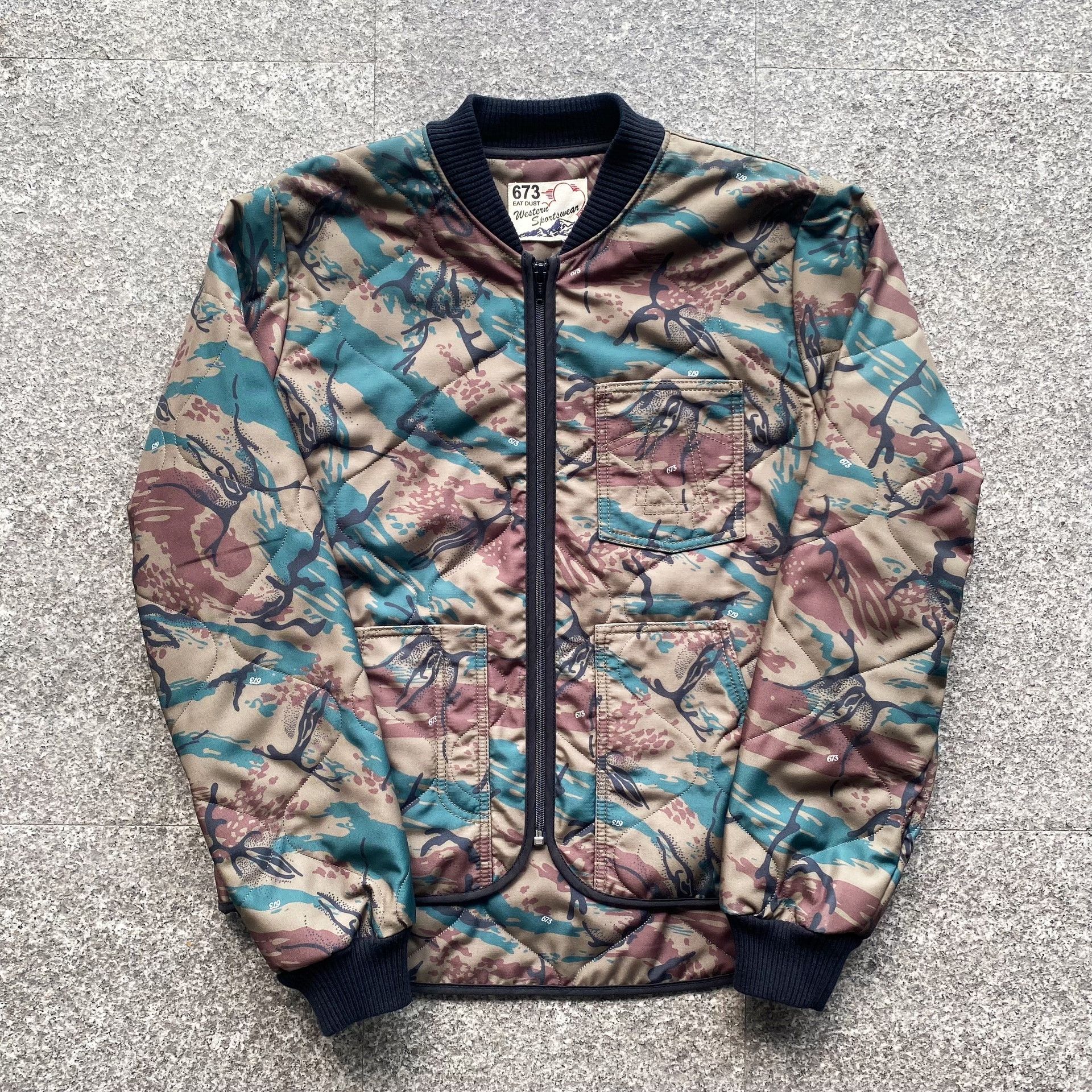 Eat Dust Eat Dust Camouflage Quilted Jacket Size US M / EU 48-50 / 2 - 1 Thumbnail