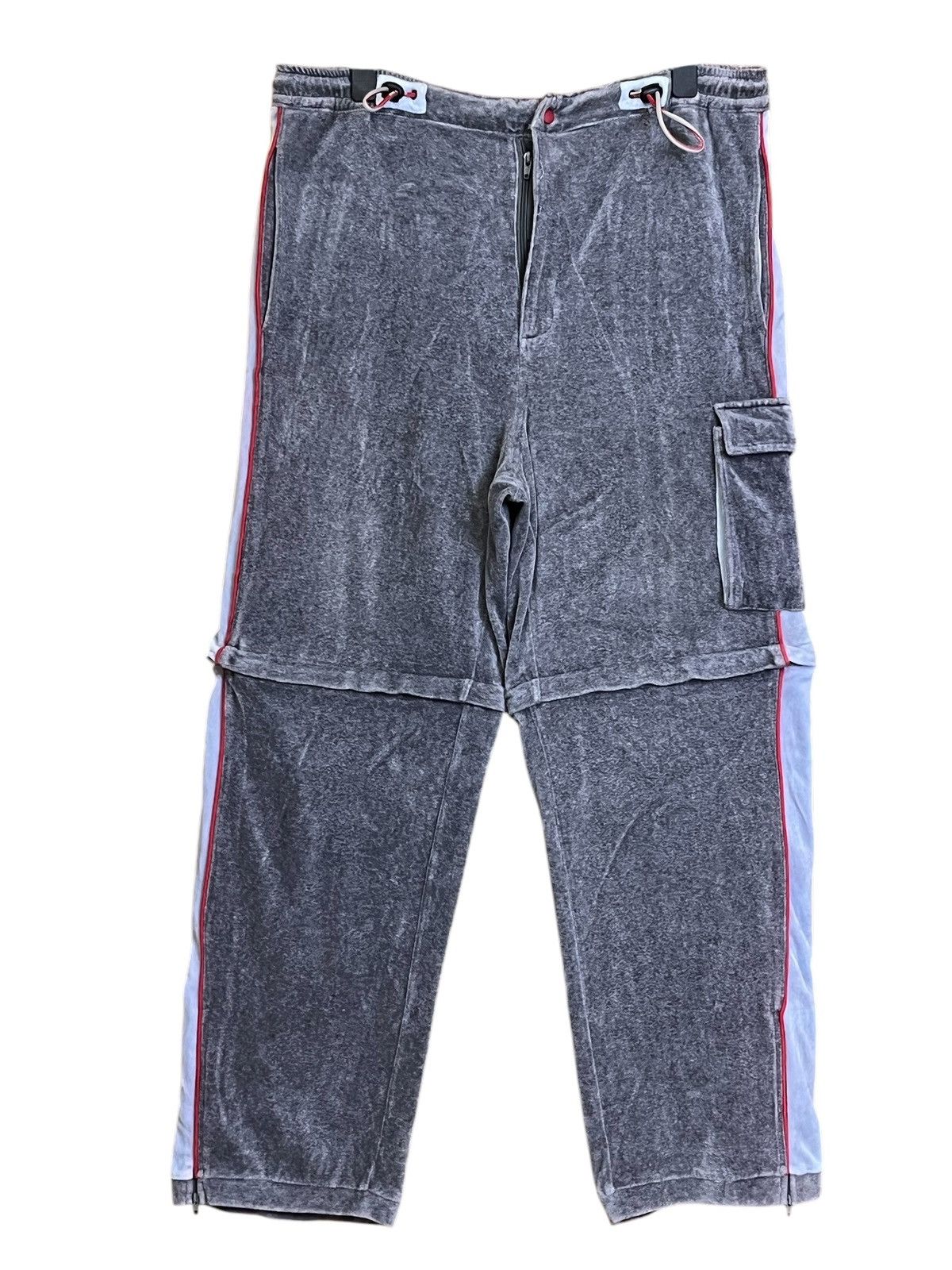 Snoop Dogg BAGGY🔥SNOOP DOGG 213 2 IN 1 VELVET BAGGY JOGGER PANTS Size US 40 / EU 56 - 2 Thumbnail