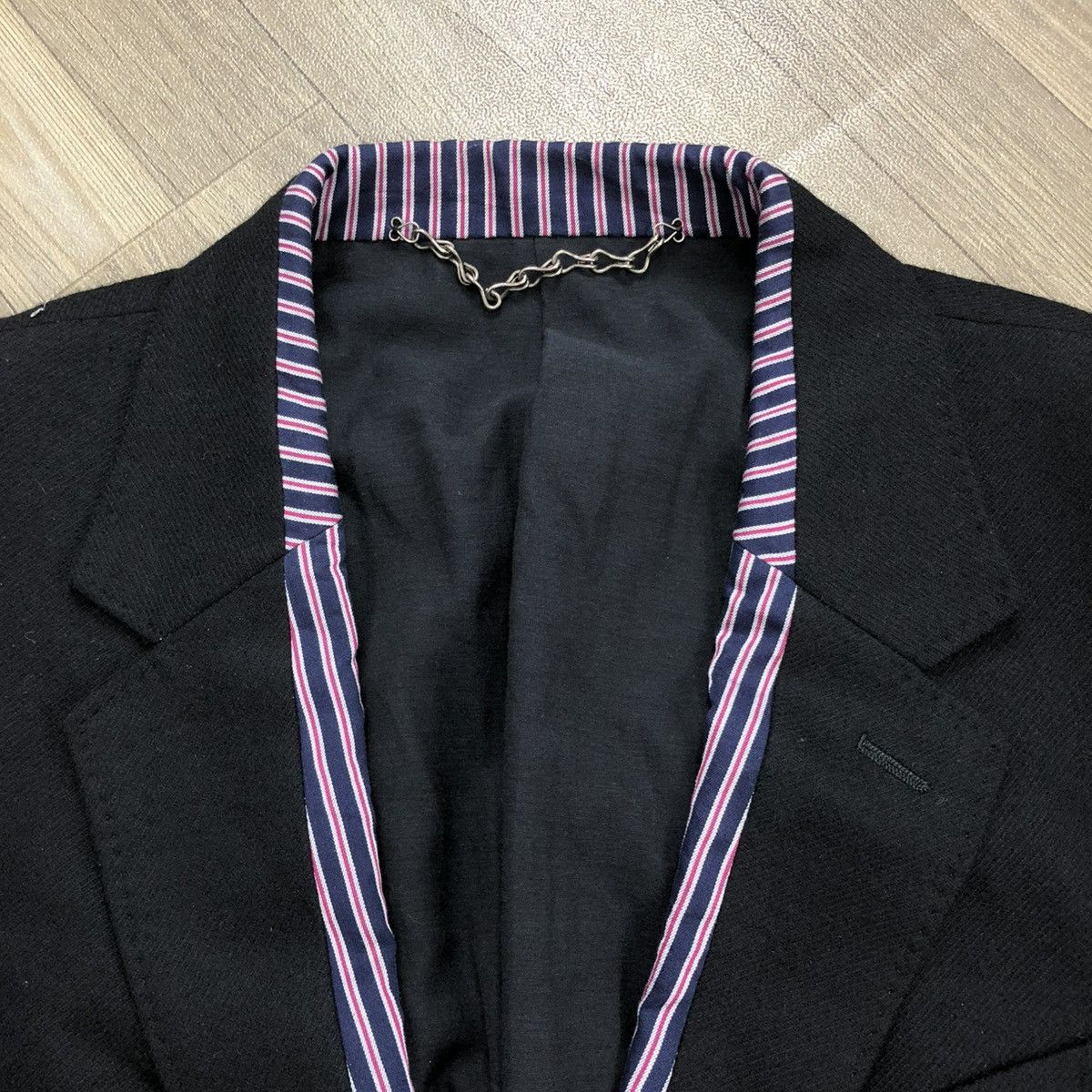 Designer × Japanese Brand × Maison MIHARA YASUHIRO 2000s Miharayasuhiro Wool Blazer Coat Jacket Size 46R - 3 Thumbnail