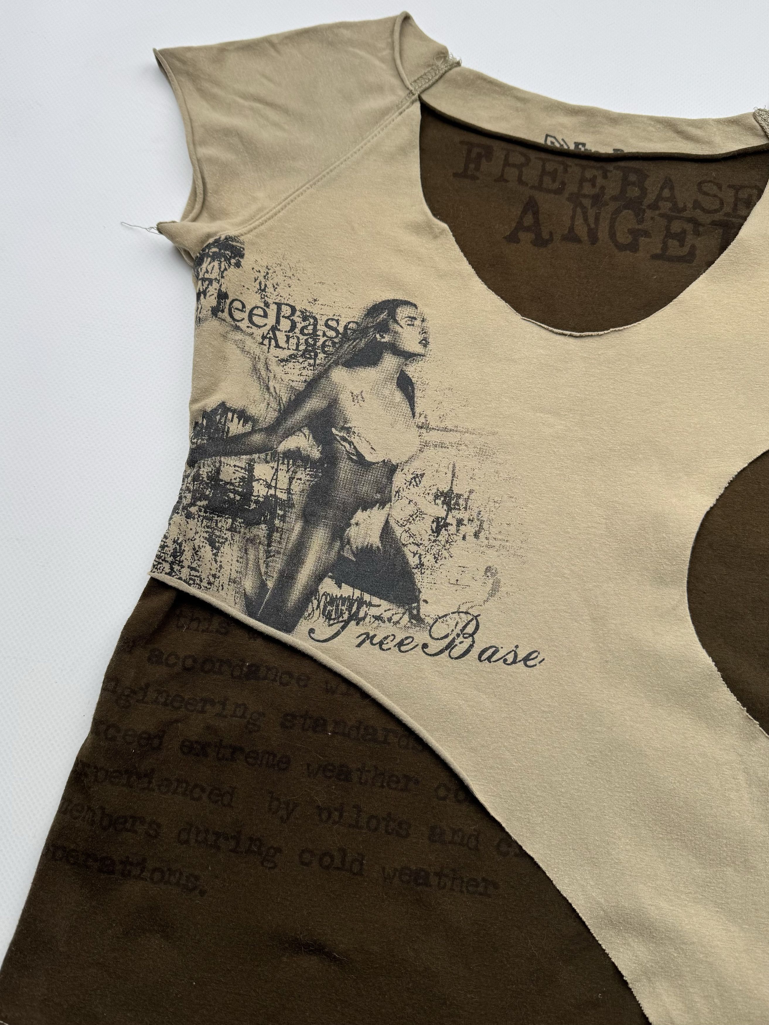 Vintage 90's Printed Tank Top B51(V486)E2 Size M / US 6-8 / IT 42-44 - 2 Thumbnail
