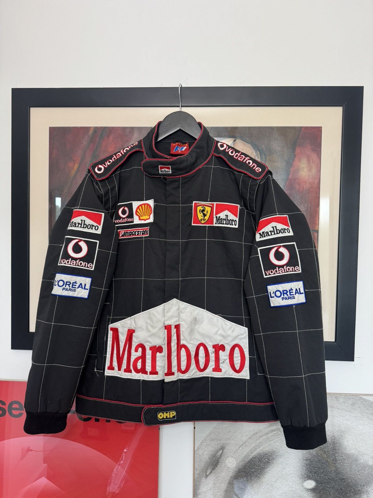 Very Rare Racing Jacket Marlboro Grail Hype Streetwear Y2k