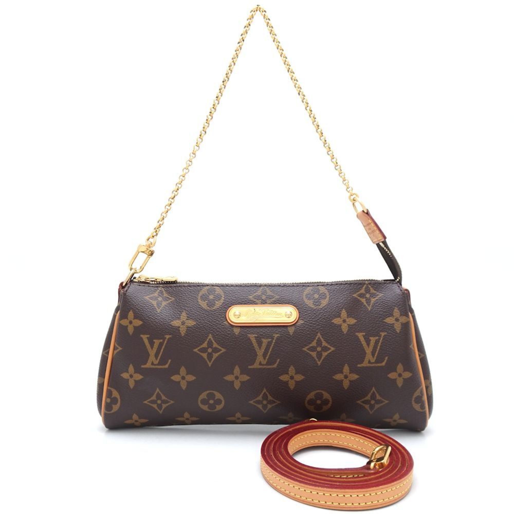 image of Louis Vuitton Monogram Eva M95567 2Way Bag Brown 351212, Women's