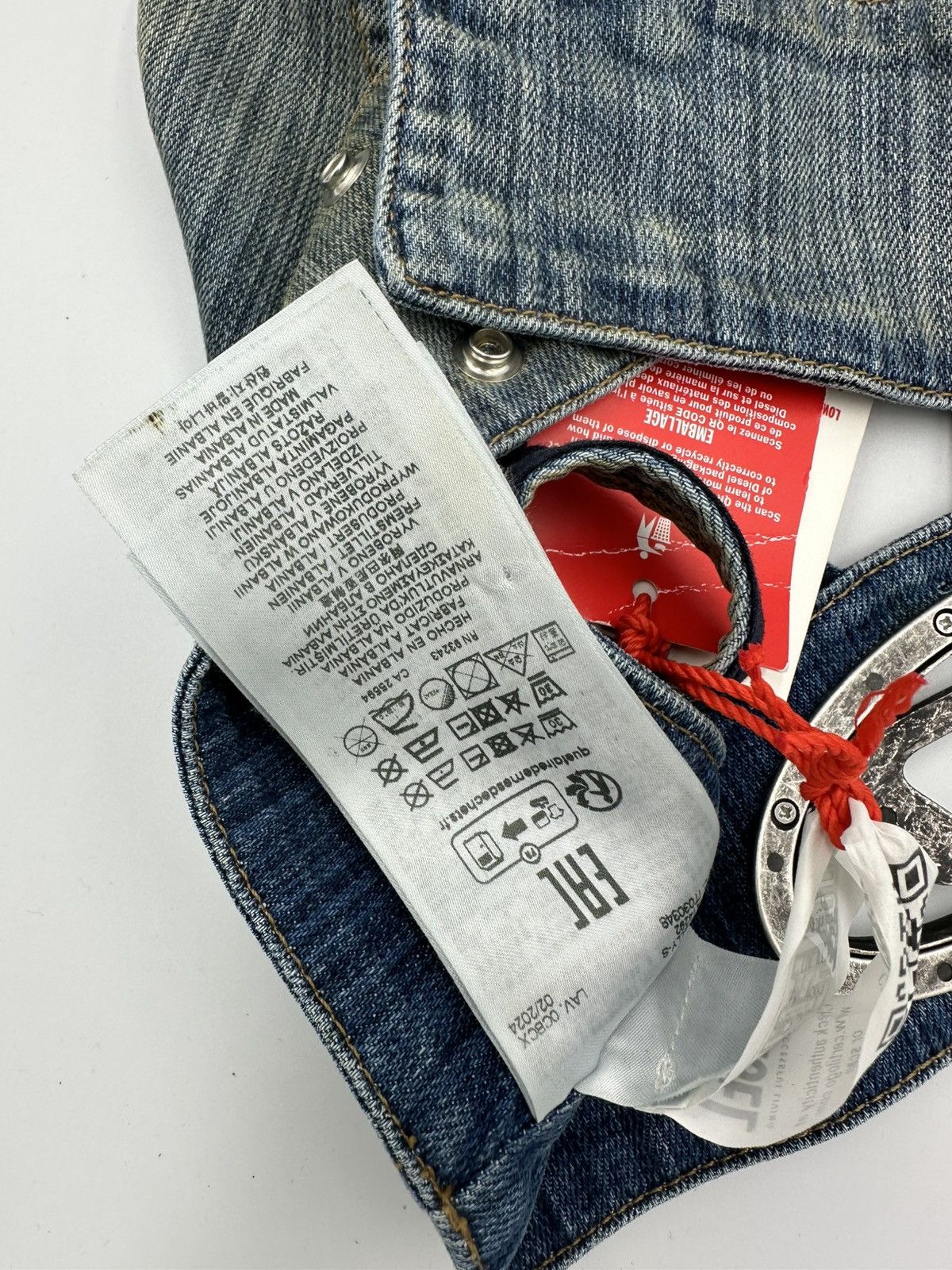 Diesel Diesel Denim Crop Top Size XS / US 0-2 / IT 36-38 - 9 Thumbnail