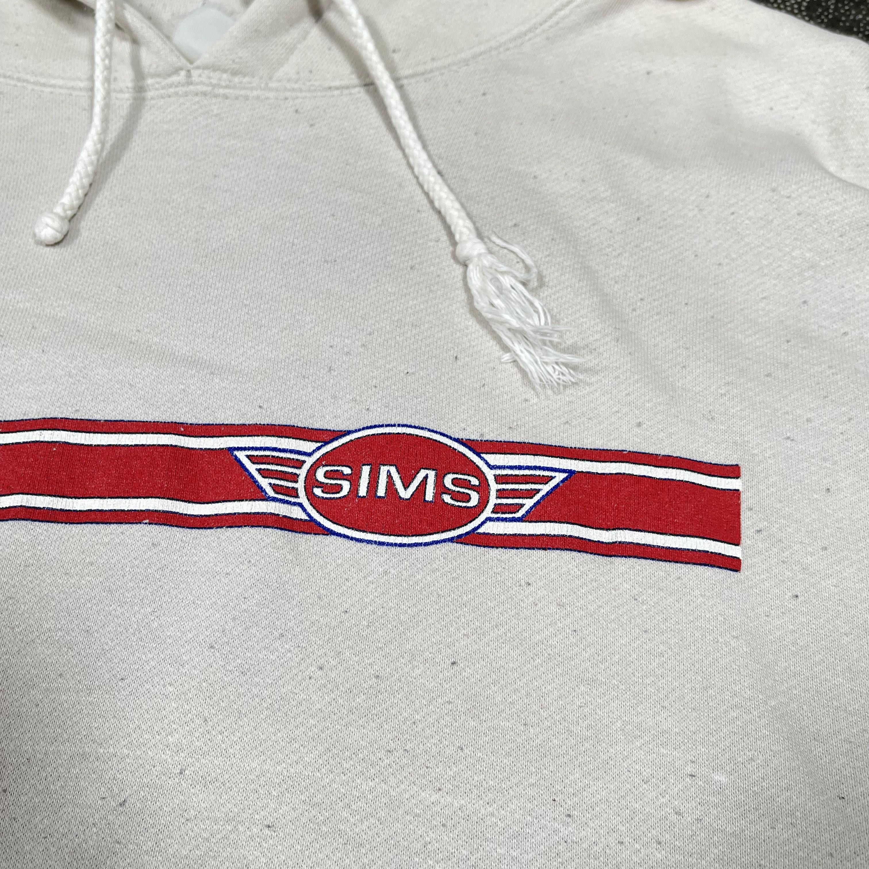 Powell Peralta × Vintage Vintage 1990s Sims Skateboard Oversize Hoodie Size US L / EU 52-54 / 3 - 4 Thumbnail