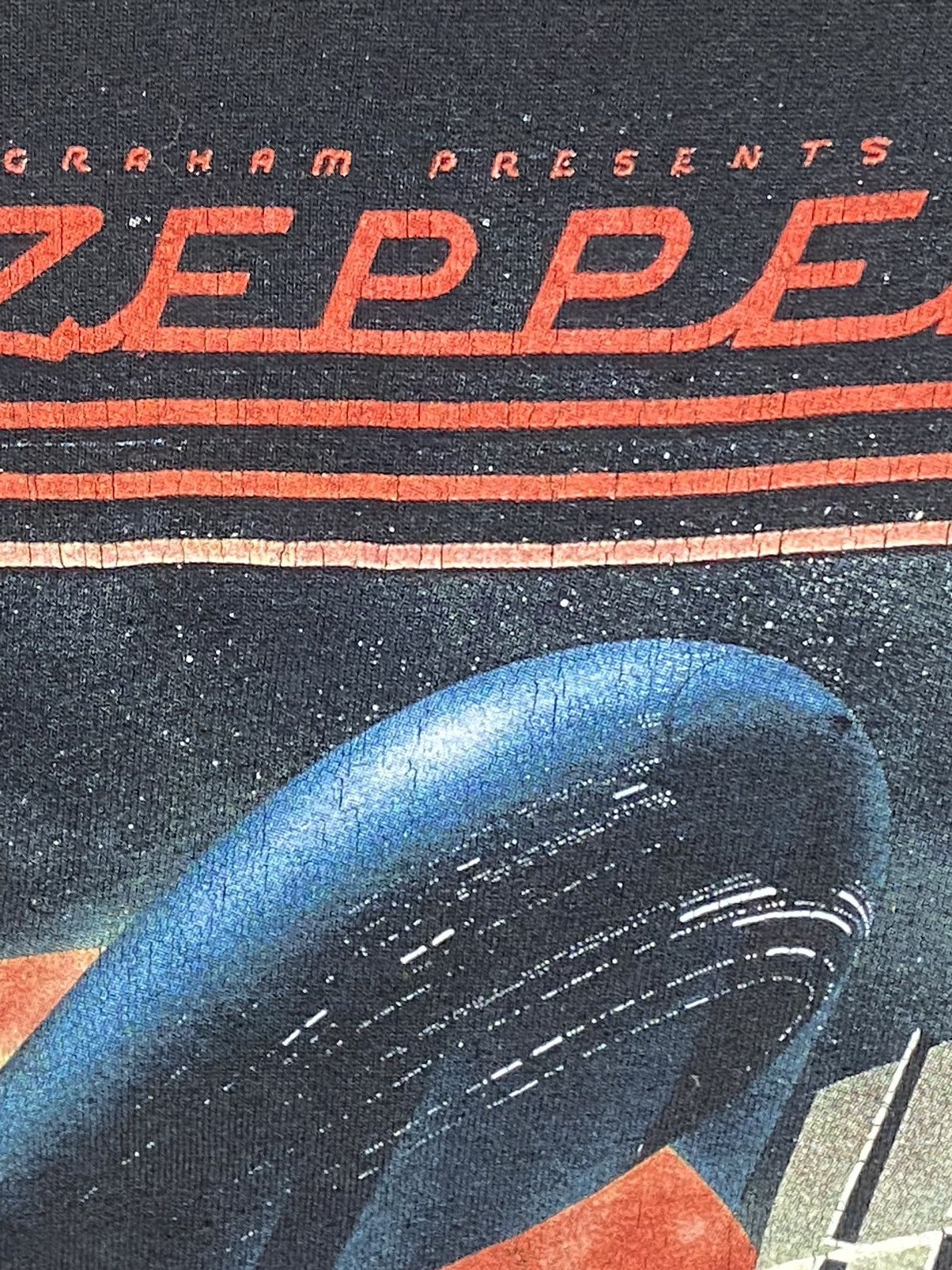 Vintage Led zeppelin tour tee two sided graphic 2004 reprint (sz XL) Size US XL / EU 56 / 4 - 9 Thumbnail
