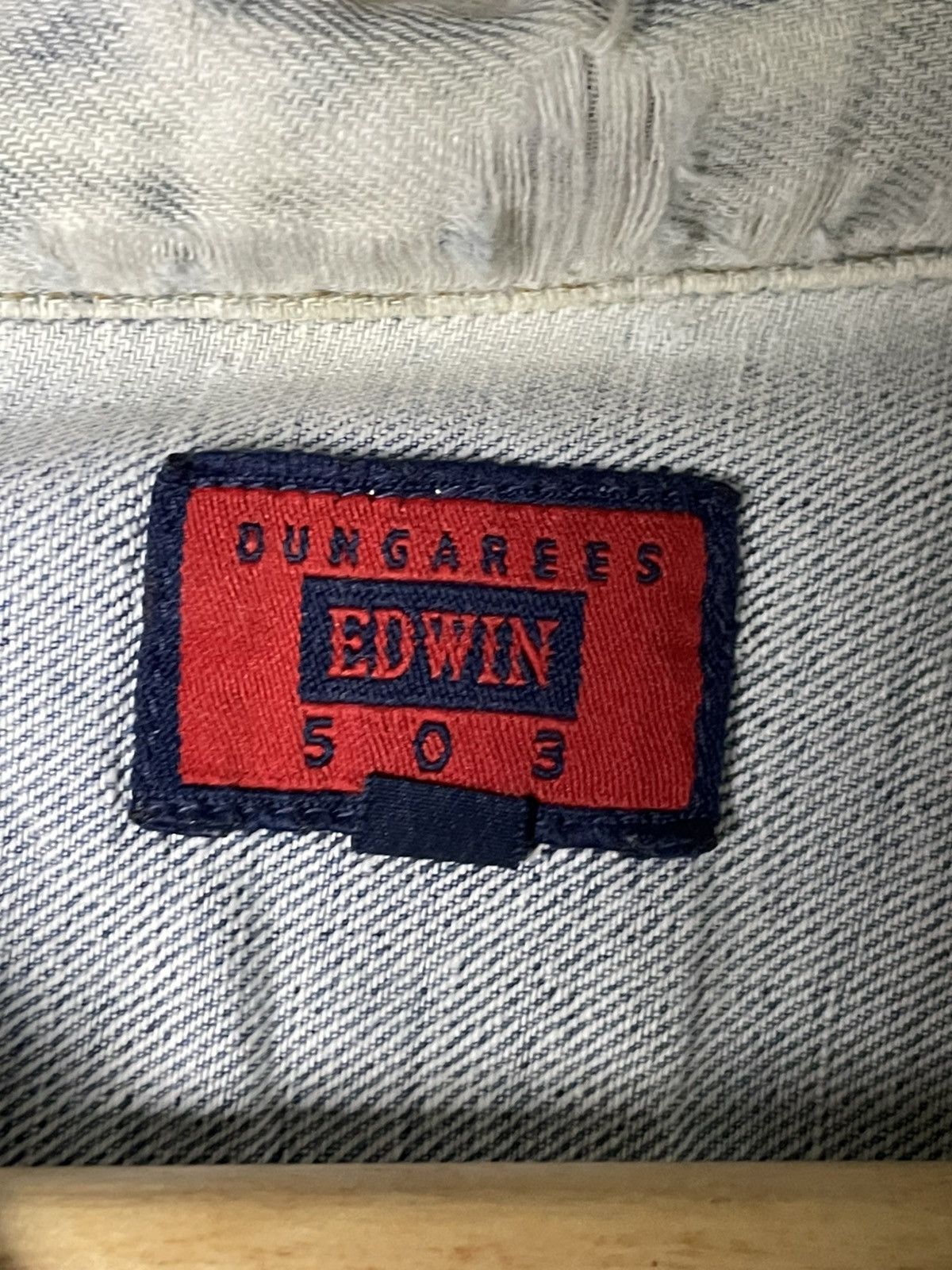 Edwin × Vintage Edwin Men’s Denim Shirt (54) Size US XL / EU 56 / 4 - 10 Thumbnail