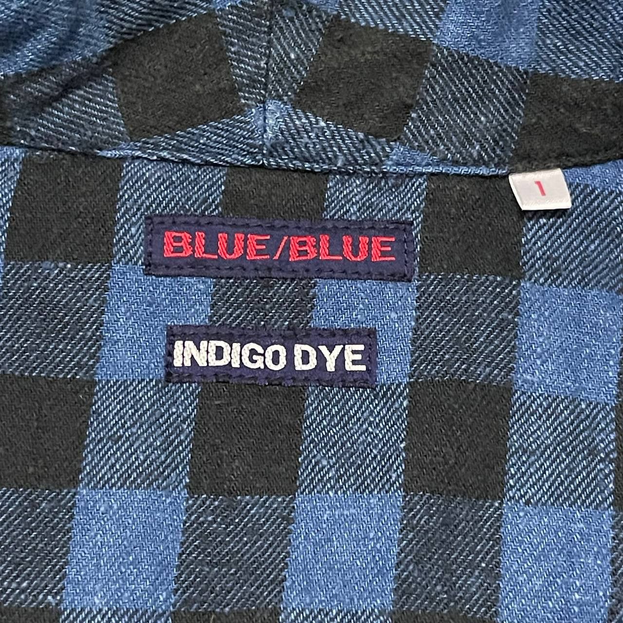 Blue Blue Japan Vintage Blue Blue Japan Indigo Dye Plaid Jacket Size US S / EU 44-46 / 1 - 8 Thumbnail