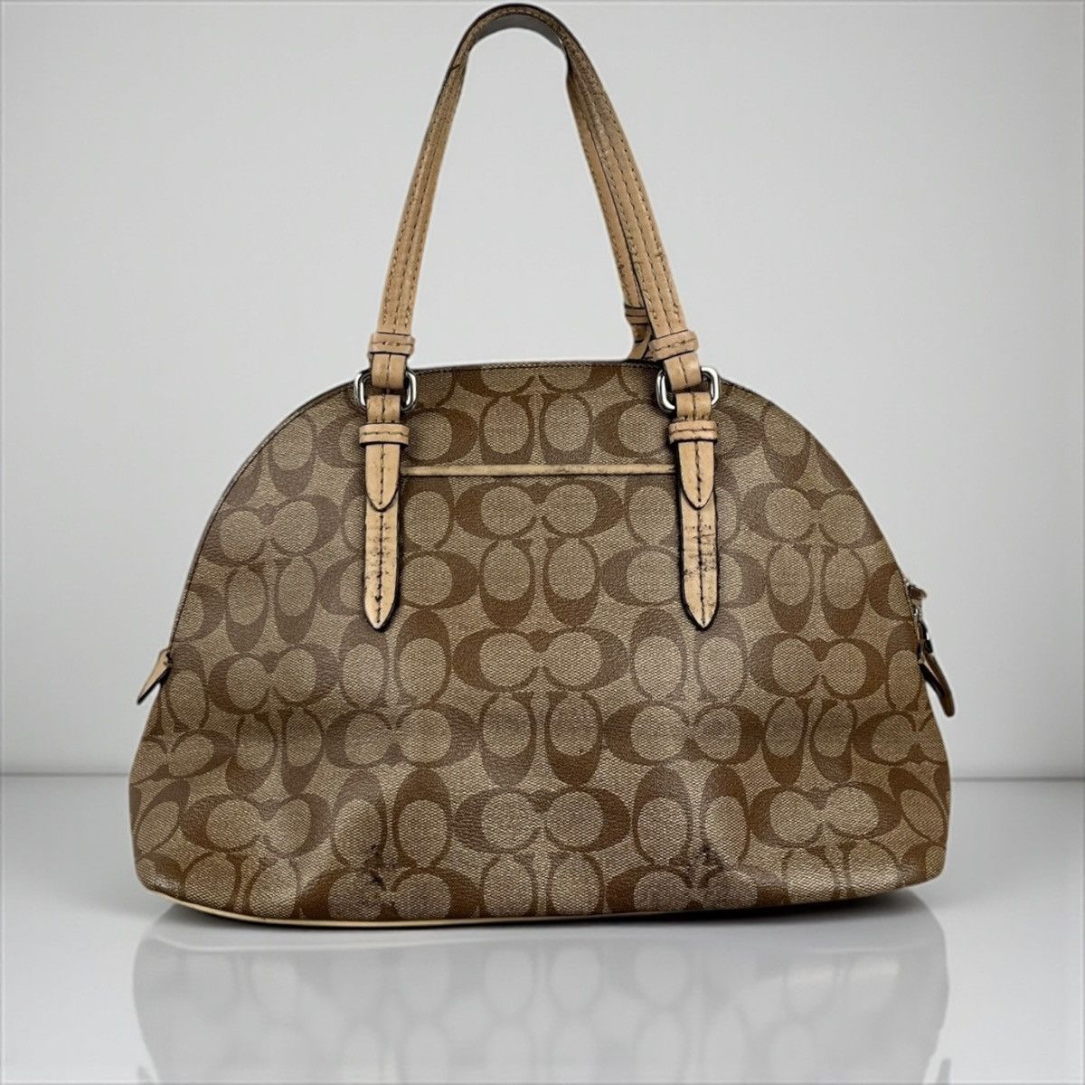 Coach Coach Signature Handtasche Bag Vintage Leder y2k brown Size ONE SIZE - 4 Thumbnail