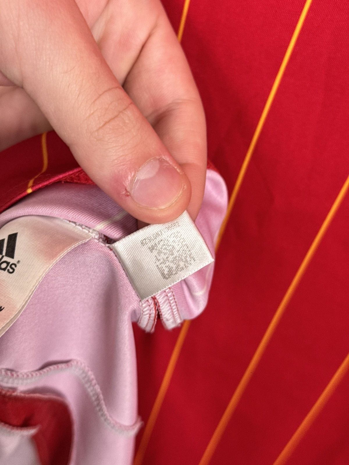 Adidas Adidas Spain 2006-2007 Home Jersey Men’s L Football Shirt Size US L / EU 52-54 / 3 - 23 Thumbnail