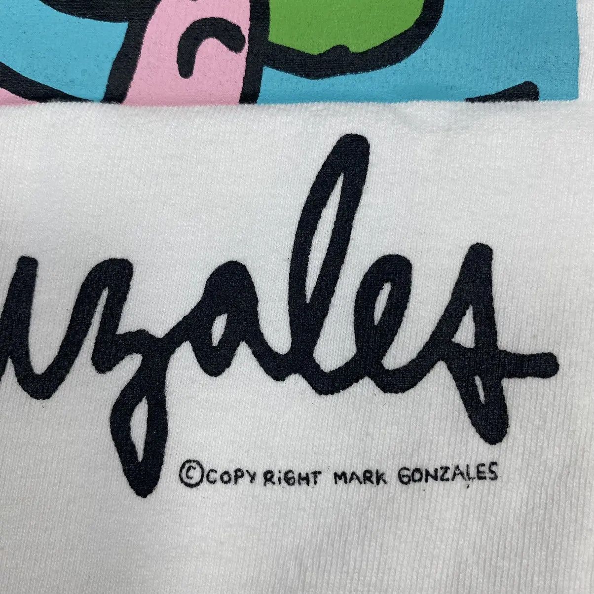 Japanese Brand MARK GONZALES Street Artist Skater Pop Art Graphic Logo Tee Size US M / EU 48-50 / 2 - 4 Thumbnail