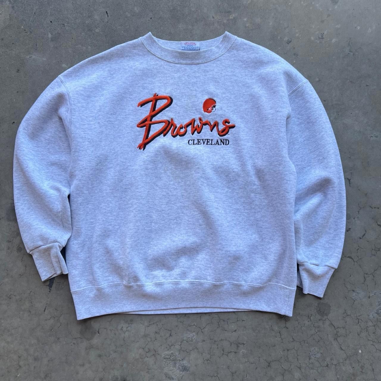 Designer 90s Chicago Browns Crewneck Size US XXL / EU 58 / 5 - 1 Thumbnail