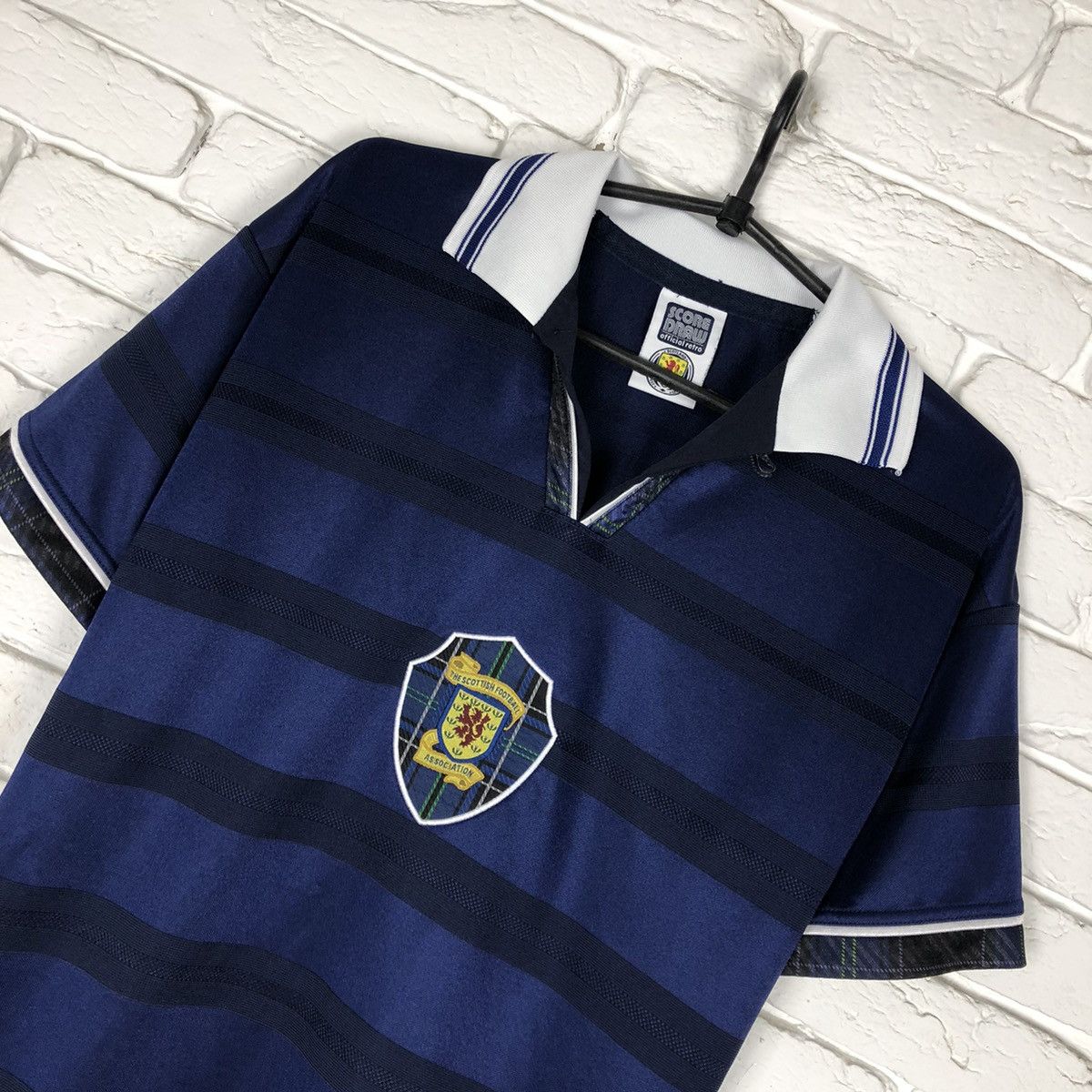 Other Scotland National Team retro copy soccer jersey draw score Size US S / EU 44-46 / 1 - 2 Thumbnail