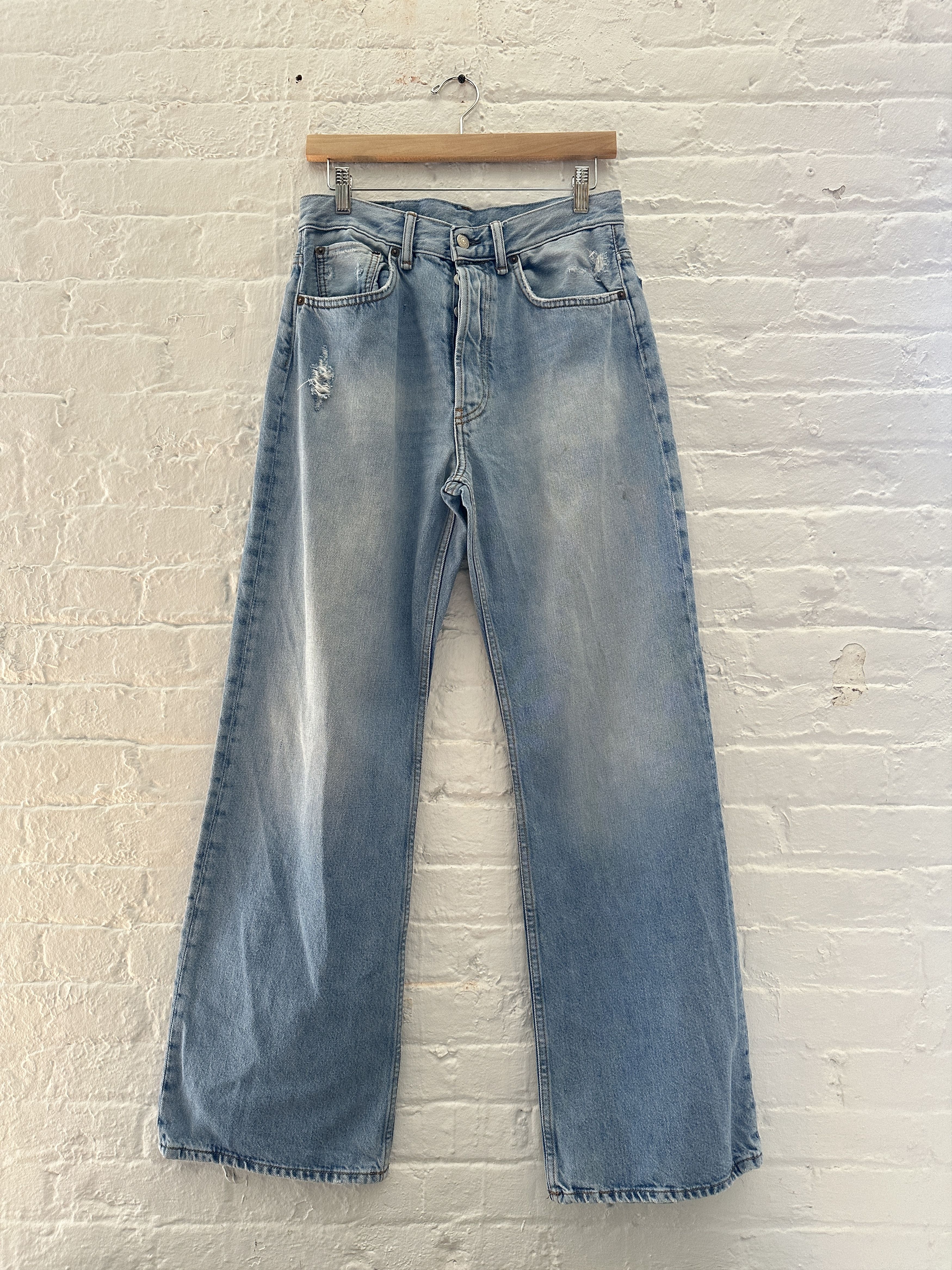 Acne Studios Acne Studios 2021 Wide Leg Jeans Size US 30 / EU 46 - 1 Thumbnail