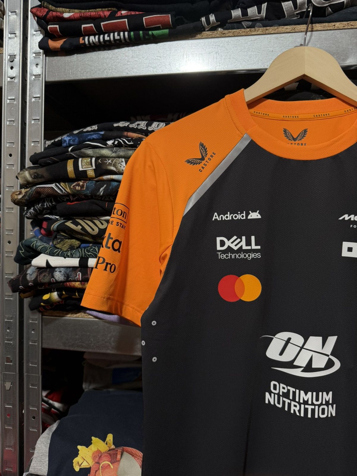 Formula 1 Castore 2025 McLaren Formula 1 Team Set Up T-Shirt Phantom Size US S / EU 44-46 / 1 - 4 Thumbnail