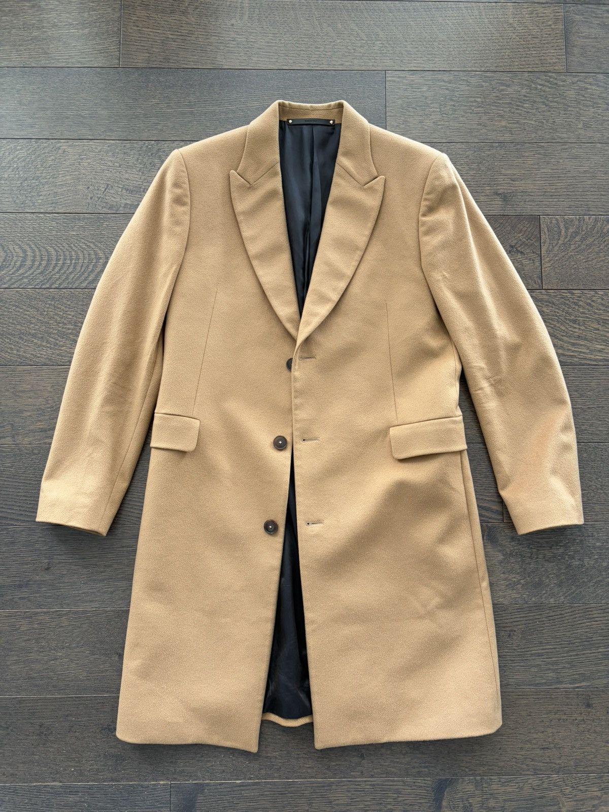 Paul Smith Paul Smith Cashmere Camel Overcoat Size US M / EU 48-50 / 2 - 1 Thumbnail