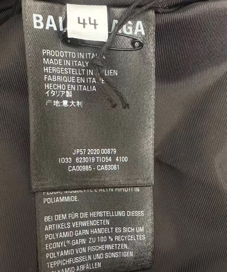 Balenciaga BALENCIAGA FW20 Double B Logo Printed navy b 2412-Nextarrow Size US S / EU 44-46 / 1 - 8 Thumbnail