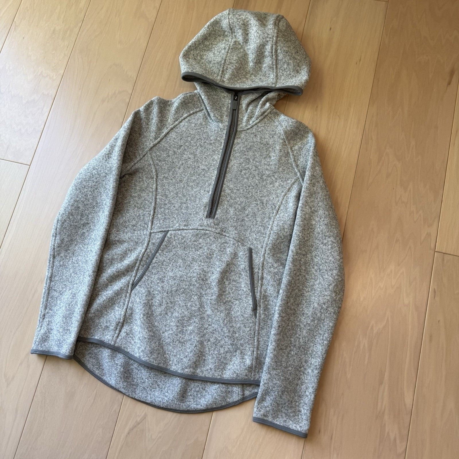 Lululemon Lululemon Thank You Pullover Women's Small Gray 1/2 Zip Size S / US 4 / IT 40 - 9 Thumbnail