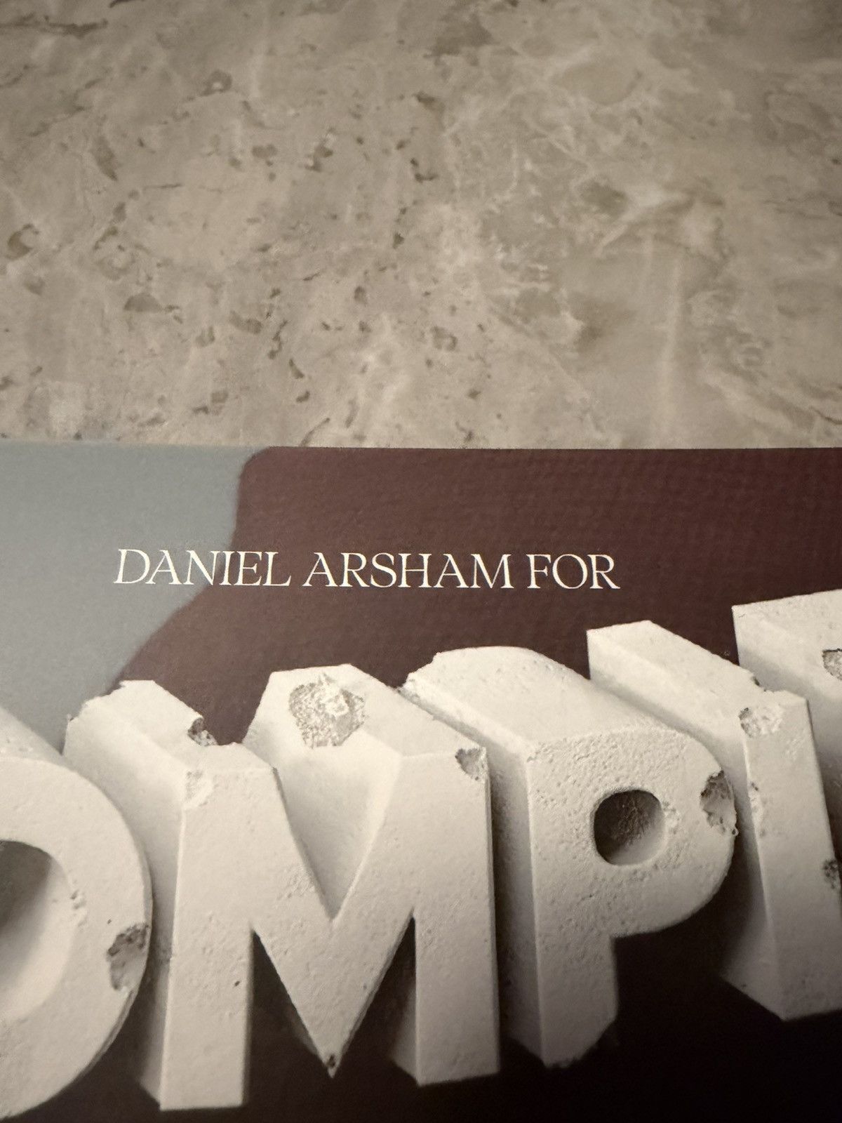 Daniel Arsham Daniel Arsham Central Cee Limited To 100 Book for Complexcon Size ONE SIZE - 7 Thumbnail