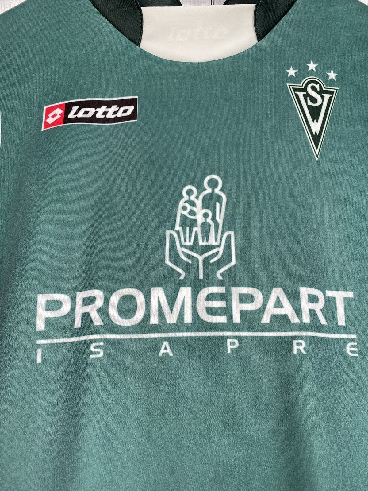 Lotto Sport Rare Santiago Wanderers Lotto 2005 soccer jersey camiseta Size US S / EU 44-46 / 1 - 8 Thumbnail