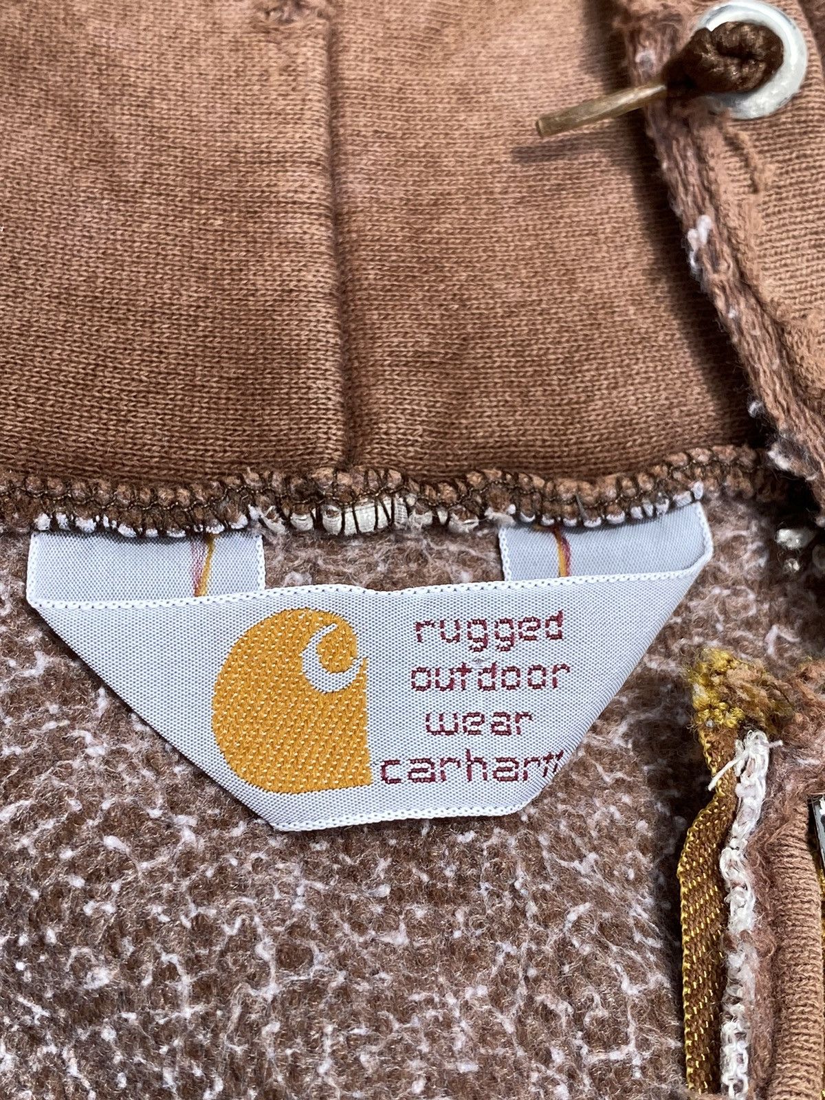 Carhartt × Vintage Distressed 80s~90s CARHARTT Reverse Weave Talon USA Zipper Size US L / EU 52-54 / 3 - 3 Thumbnail