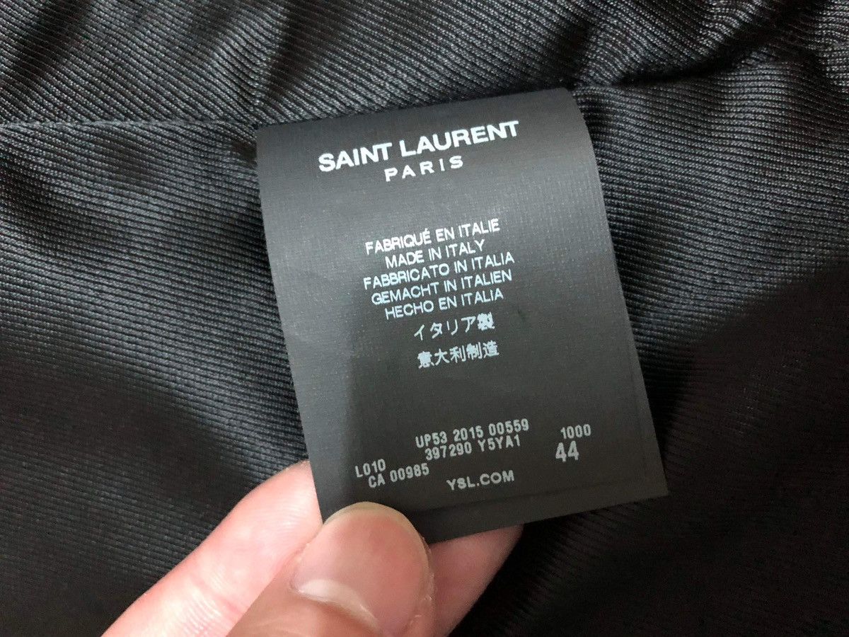 Saint Laurent Paris L01 leather jacket Size US S / EU 44-46 / 1 - 4 Thumbnail