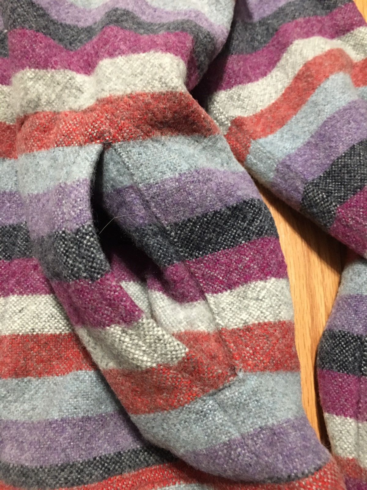 The Elder Statesman THE ELDER STATESMAN Mens Cashmere Stripped Jacket Cardigan L Size US L / EU 52-54 / 3 - 11 Thumbnail