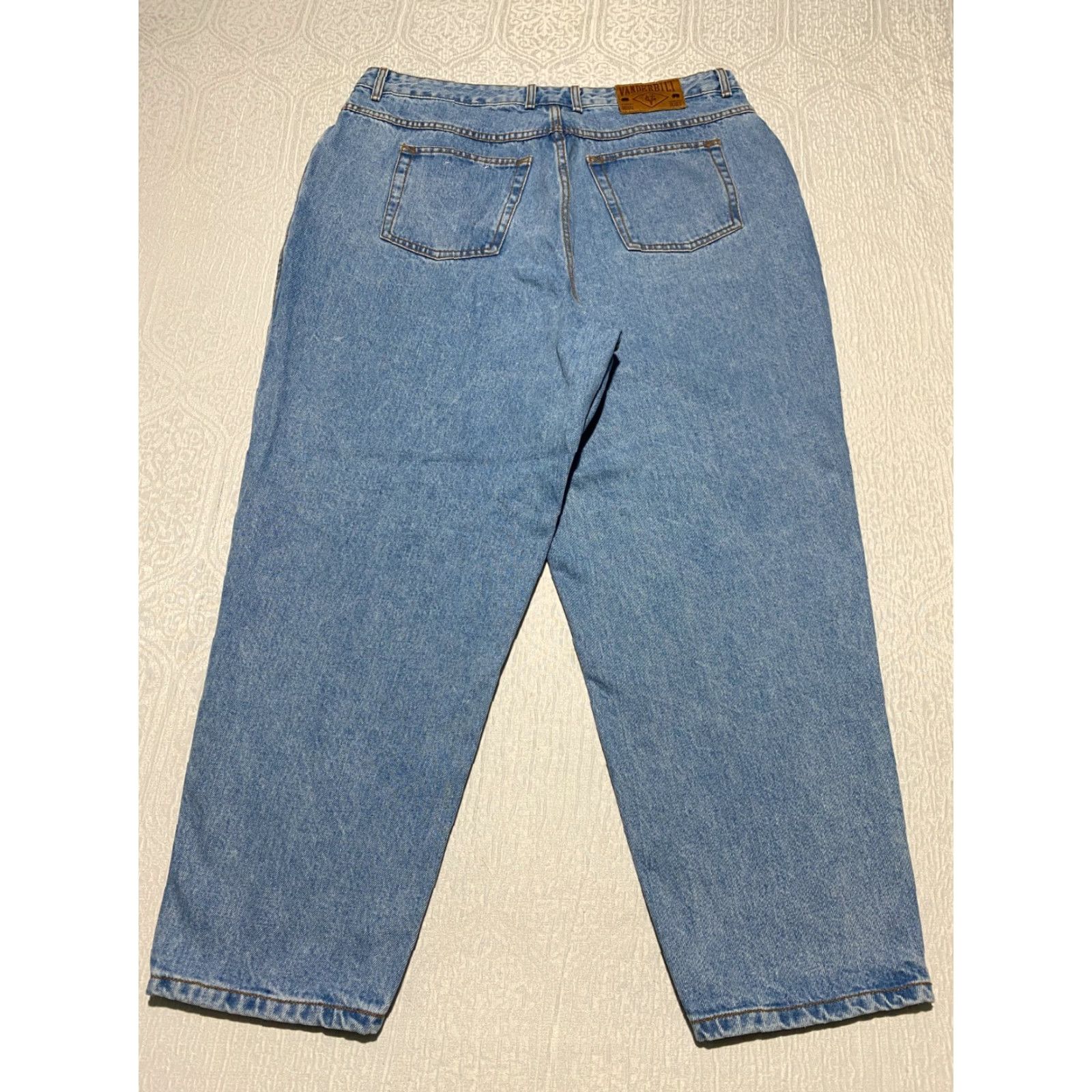 Gloria Vanderbilt VINTAGE Gloria Vanderbilt Jeans Womens 24W Newport Classic Fit Tapered Blue Denim Size 25" / US 0 / IT 36 - 2 Thumbnail