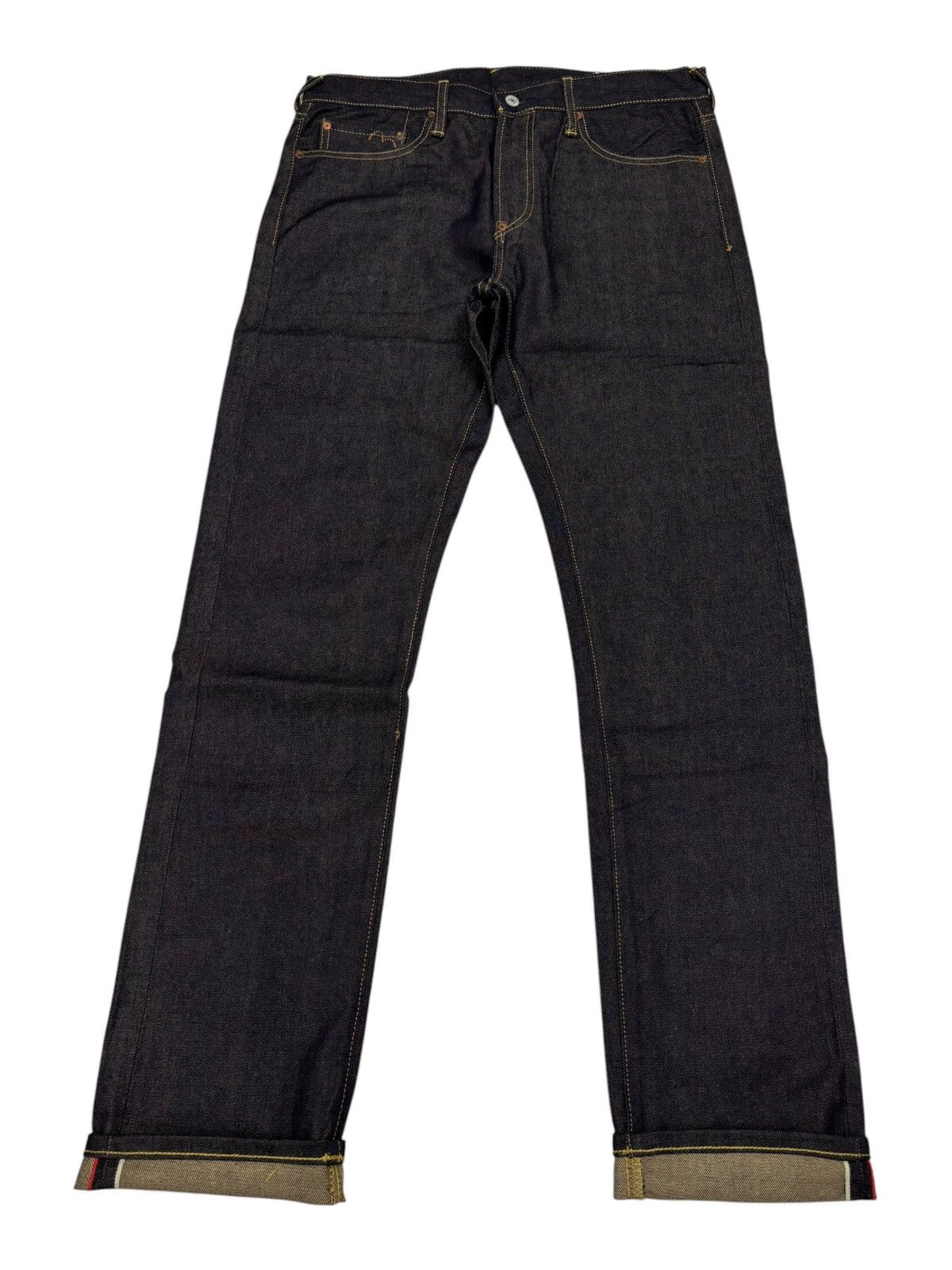 Japanese Brand Evisu Daicock Selvedge Denim Jeans Size US 34 / EU 50 - 2 Thumbnail