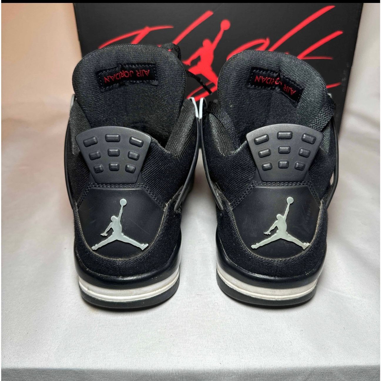 Jordan Brand × Nike Size 8 - Air Jordan 4 Retro SE Black Canvas Men's Shoes Size US 8 / EU 41 - 5 Thumbnail