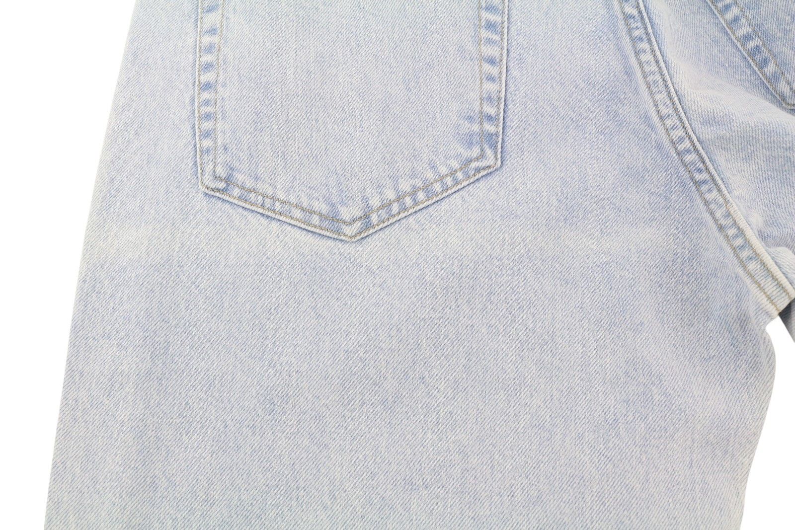 Calvin Klein 90S STRAIGHT W29 Light Blue Washed Zip Fly Denim 85297 Size US 29 - 13 Thumbnail