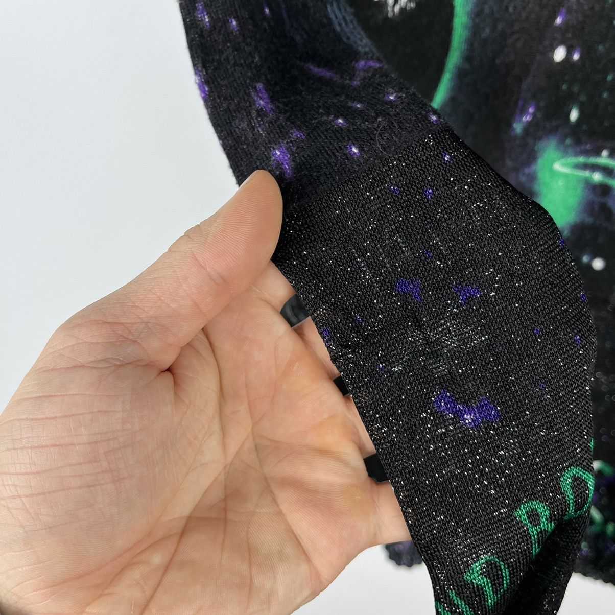 Desigual Designer Desigual y2k galaxy mesh top sweater Size S / US 4 / IT 40 - 8 Thumbnail
