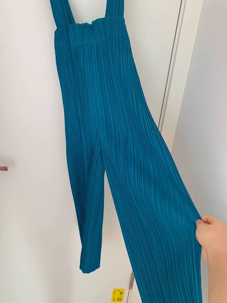 Issey Miyake Issey Miyake Turquoise blue overalls Size 25" / US 0 / IT 36 - 5 Thumbnail