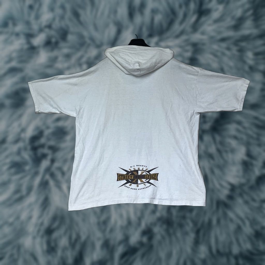 Bugle Boy VINTAGE Bugle Boy Hoodie T-Shirt White One Size USA Men Boys Womens? Size US M / EU 48-50 / 2 - 1 Thumbnail