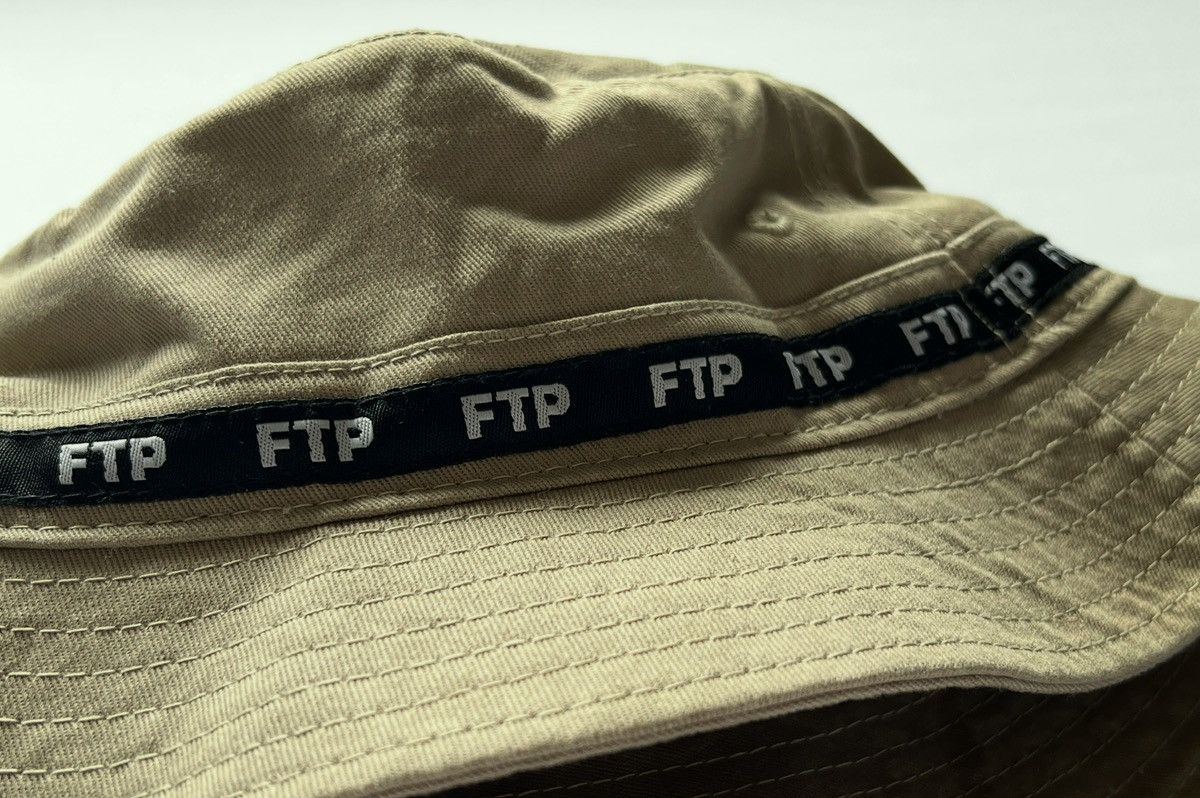 Fuck The Population FTP Tape Logo Bucket Hat Fuck the Population Size ONE SIZE - 4 Thumbnail