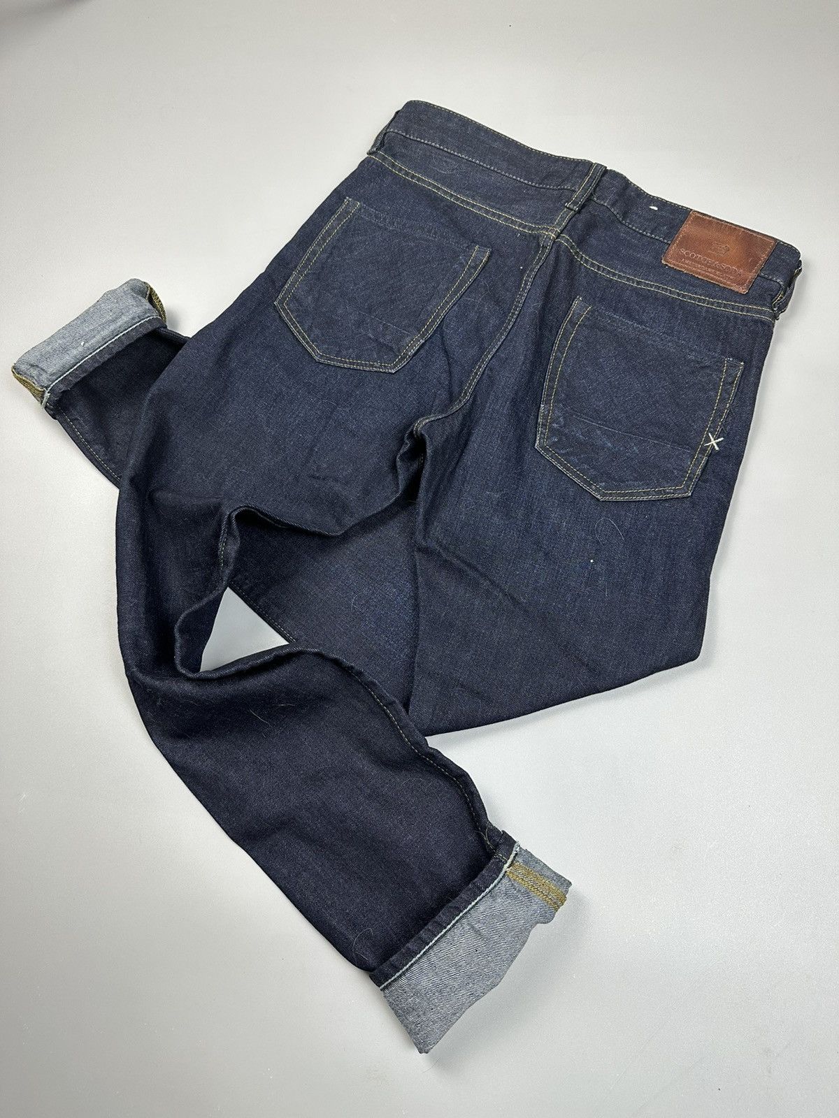 Scotch & Soda Scotch&Soda Dark blue solid Skinny Jeans Size US 30 / EU 46 - 1 Thumbnail