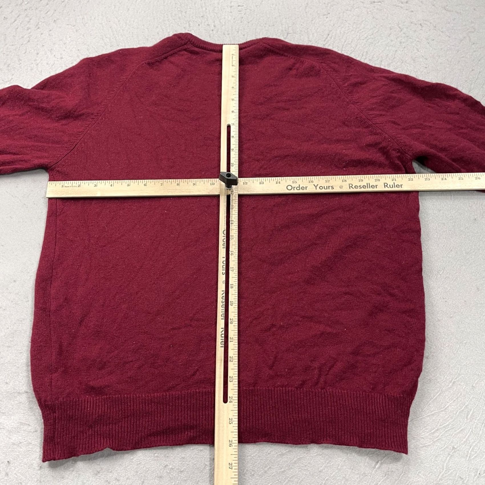 Brooks Brothers VINTAGE Brooks Brothers Sweater Mens 44 Red Wool Knit V-Neck England Pullover Classic Preppy Knits Mens Size US XXL / EU 58 / 5 - 6 Thumbnail