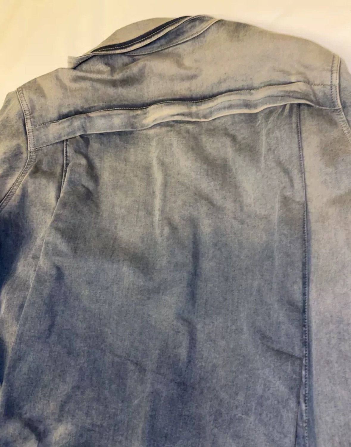 Rick Owens Rick Owen DRKSHDW Men's Denim Jacket Size US S / EU 44-46 / 1 - 4 Thumbnail