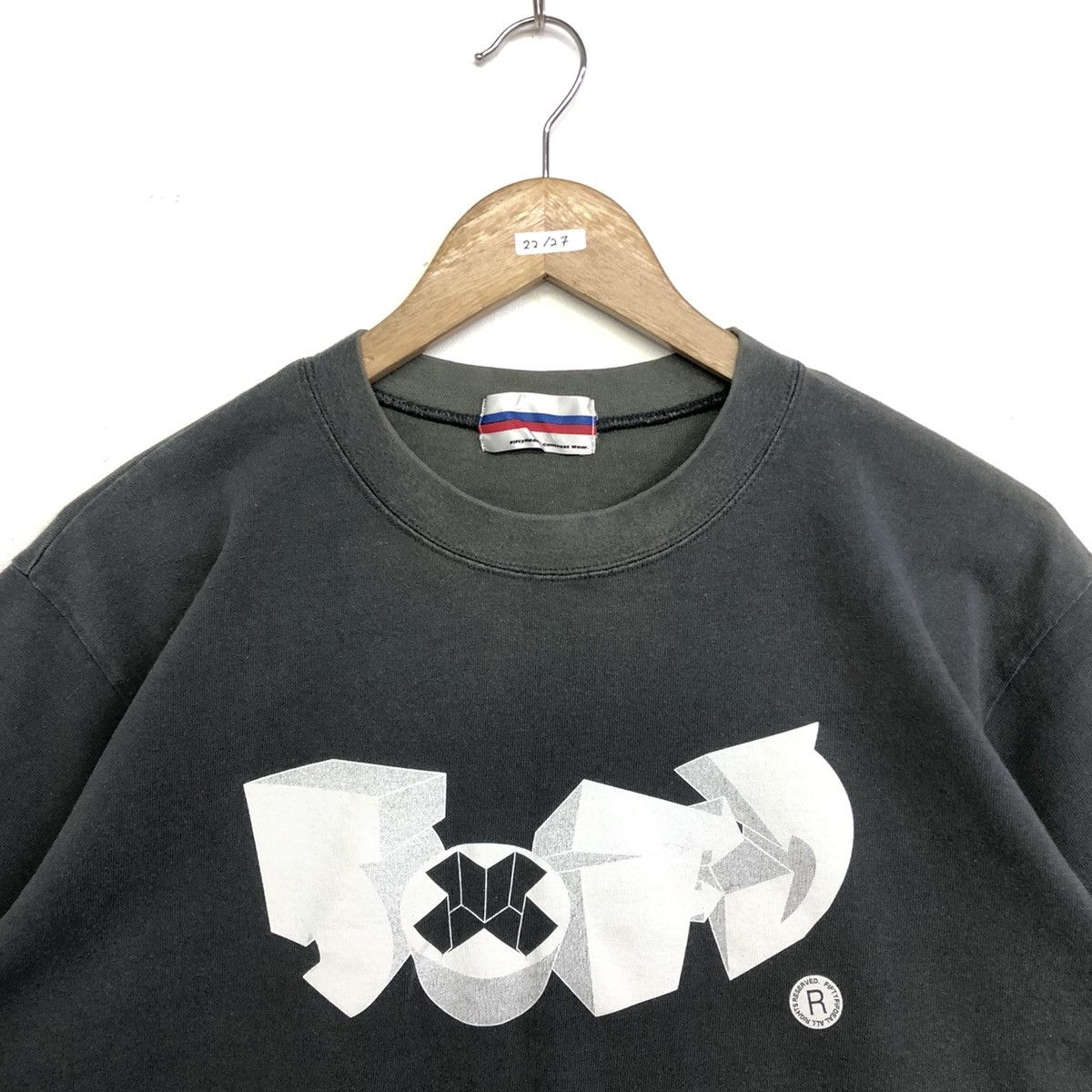Japanese Brand Vintage Fiftyfifdeal Japanese Brand Tshirt Size US L / EU 52-54 / 3 - 3 Thumbnail