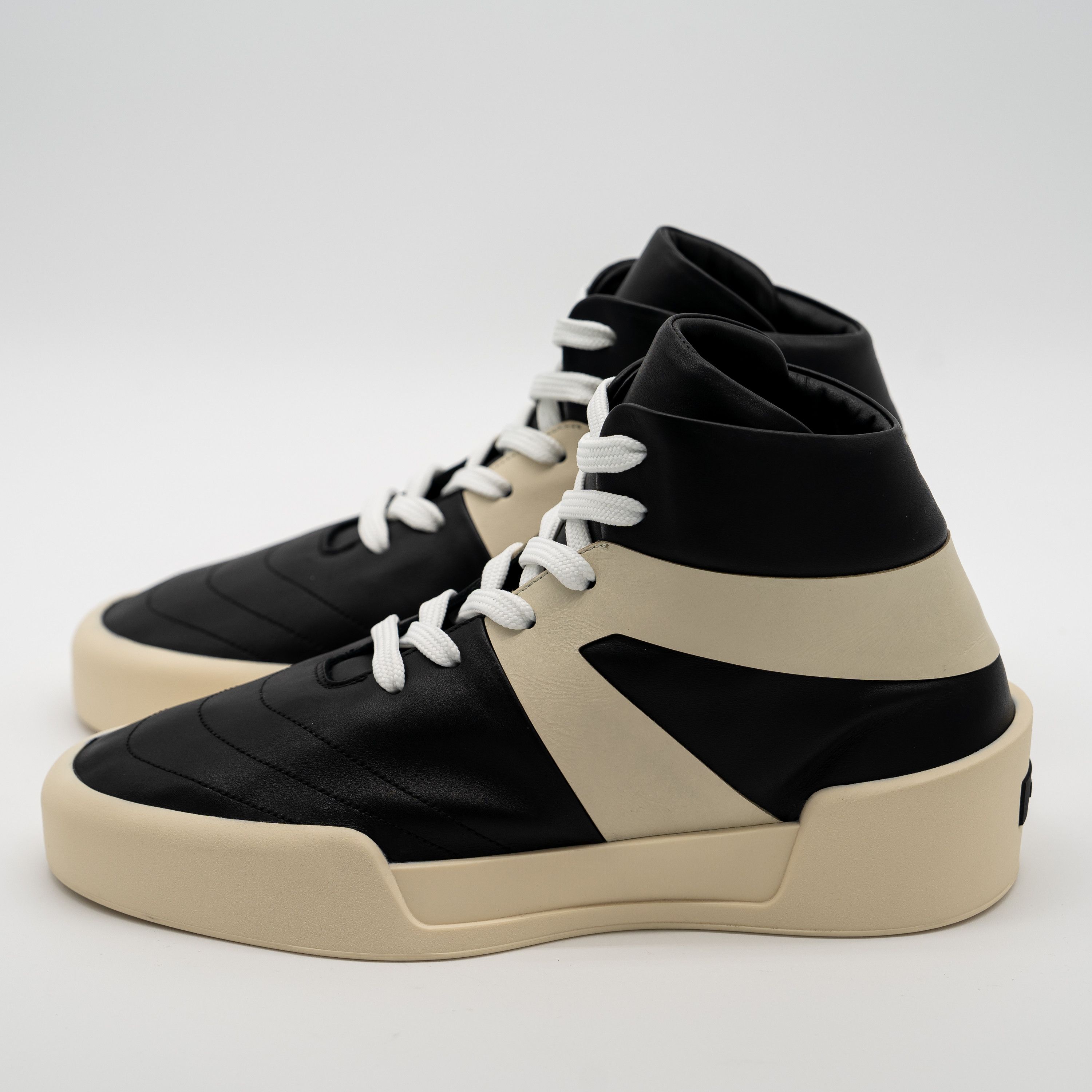 Fear of God 41 FEAR OF GOD Basketball Sneakers Black White Leather Size US 9 / EU 42 - 4 Thumbnail