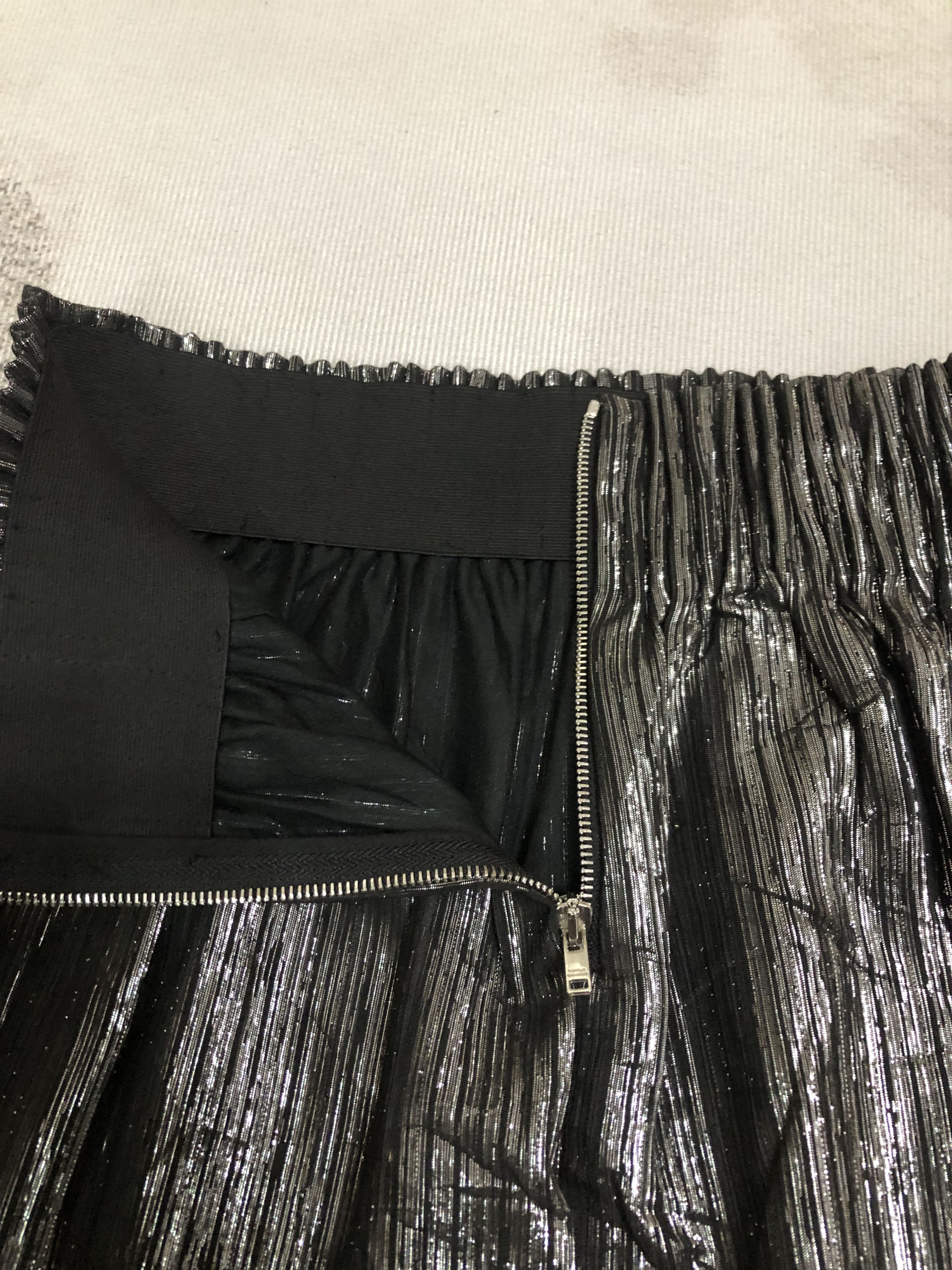 Isabel Marant Isabel Marant Avant Garde Metalic Mini Skirt Size 27" / US 4 / IT 40 - 3 Thumbnail