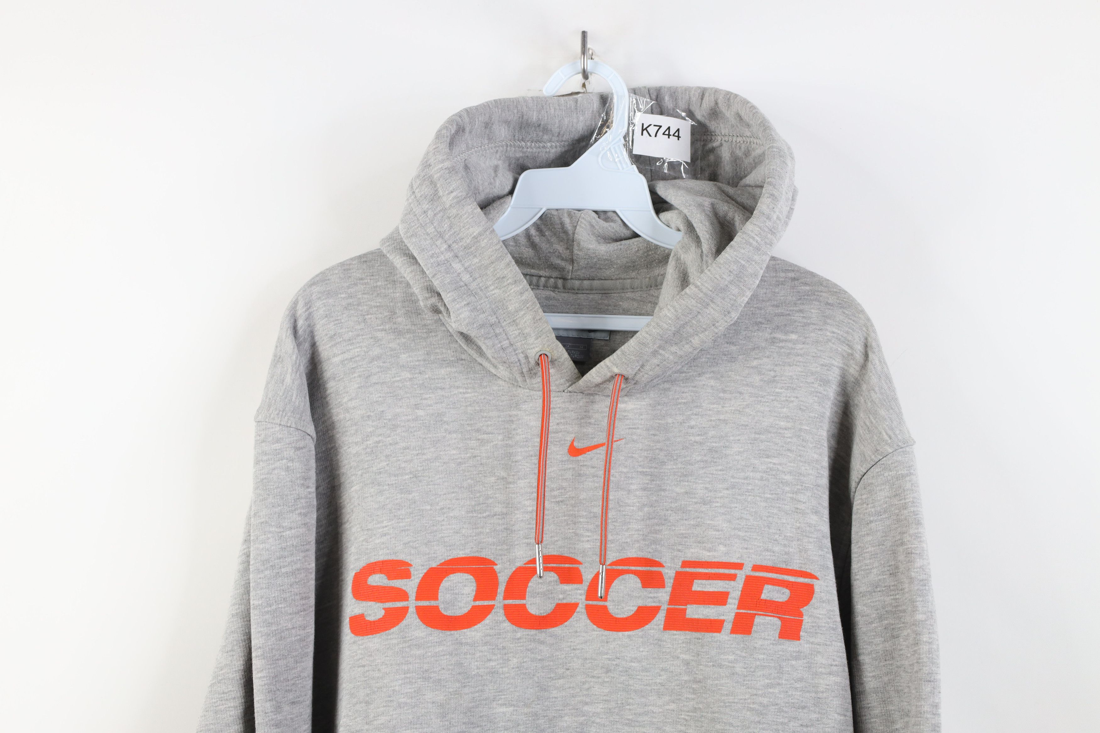 Nike Vintage Y2K Nike Soccer Cetner Swoosh Hoodie Sweatshirt Size US M / EU 48-50 / 2 - 2 Thumbnail