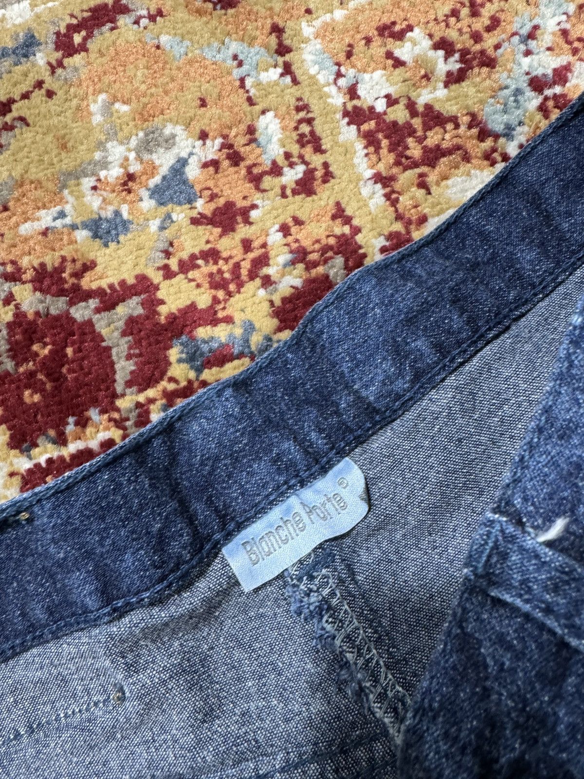 20471120 ᶠᵃⁿᶜʸᵍᵘʸ Y2K Flared Baggy Washed Bootcut Denim Jeans Vintage Size US 30 / EU 46 - 3 Thumbnail