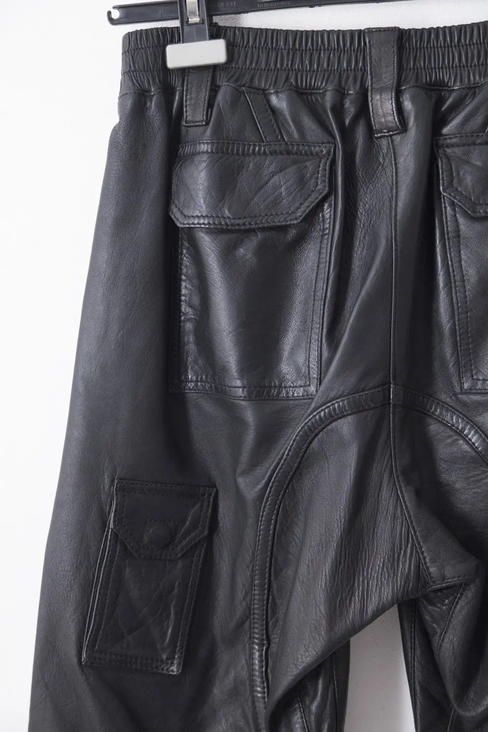 Neil Barrett SS11 leather cargo shorts Size US 30 / EU 46 - 5 Thumbnail