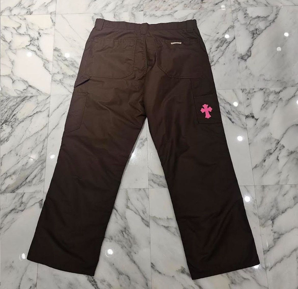 Chrome Hearts Chrome Hearts Nylon Double Knee Carpenter Cross Patch Pants Size US 36 / EU 52 - 2 Thumbnail